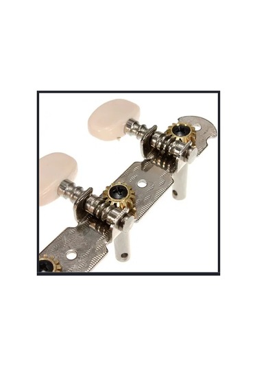 Maxtone Gm22S Akustik Gitar Kulağı Klasik 3+3 2.Ad.Set Akustik