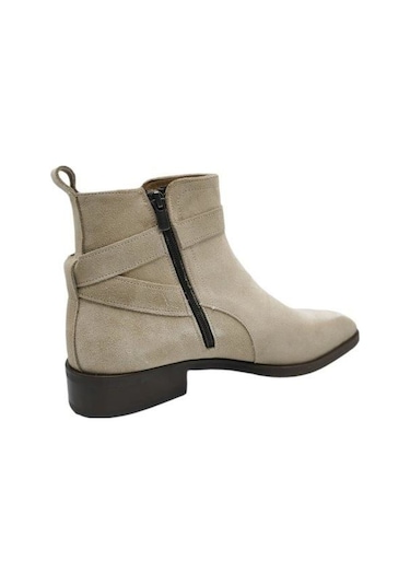 Güvener OZ338 Bej Süet Erkek Bot Bej