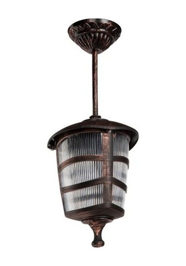 Zerpa Optik Üçgen Sarkıt Armatür Bakır Z7072