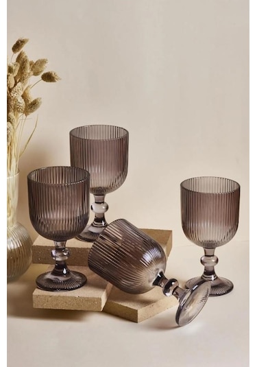 Perotti Imola Füme 4'lü Bardak 375 Ml-14918