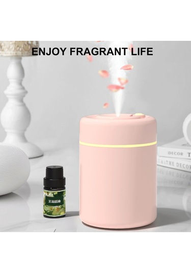 Hangfox Usb Nemlendirici 180ml Ev/ofis/araç İçin Isınır Işıklı Gece Lambası Otomatik Kapanma Beyaz