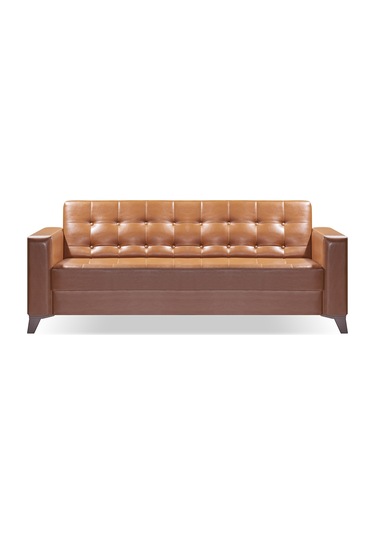 Ofiscombin Ofis Büro Koltuk Kanepe Oturma Takımı 3lü Ofis Kanepesi Martin Taba Onesta3t