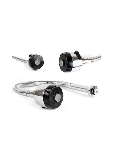 Hitfoni Oynar  Başlıklı 2 Fonksiyonlu Spiral Musluk Başlığı