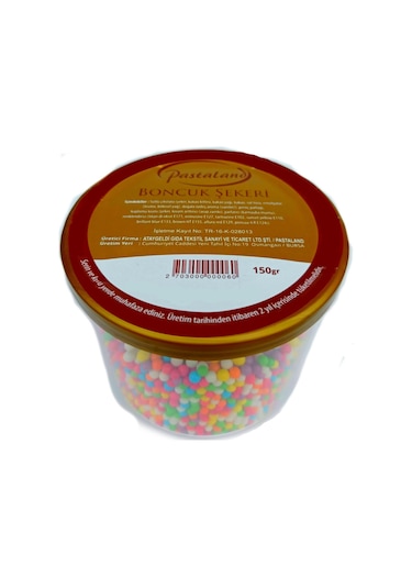 Pastaland Boncuk Şeker 150 gr (Karışık)