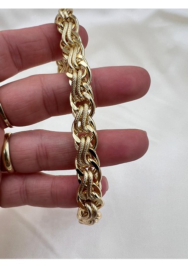 Xupıng Sarmal Bileklik Altın - Gold