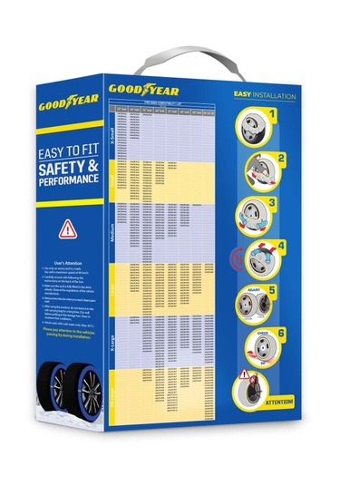 Goodyear Kar Çorabı X Small A+ Kalite Yüksek Performans
