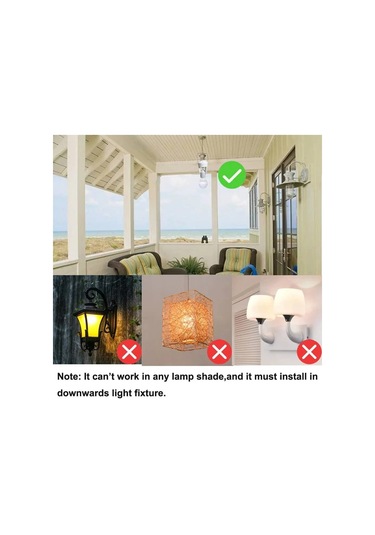 Hareket Sensörü Ampul İle Soket E27 Dönüştürücü 100-240v Led E27