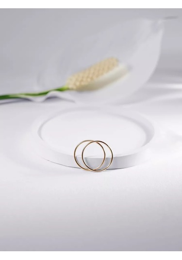 Lucente Küçük 20 Mm Halka Küpe, 925 Ayar Gümüş 238424232 Altın