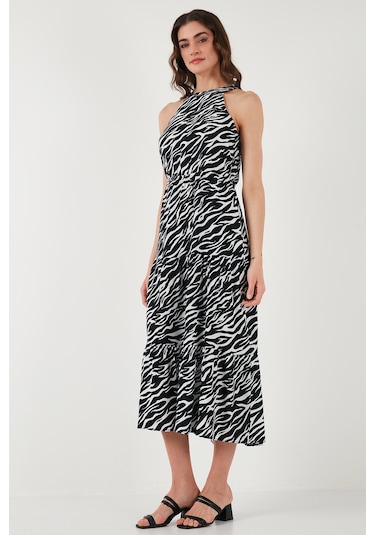 Sd Luxury Bayan Elbise 6784283 Zebra-siyah Zebra-siyah Çok Renkli