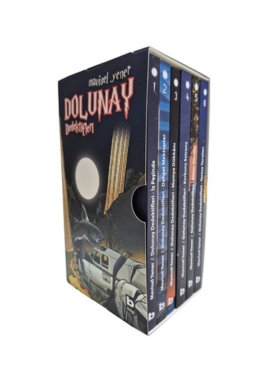 Dolunay Dedektifleri Serisi 6 Kitap Kutulu Set / Mavisel Yener