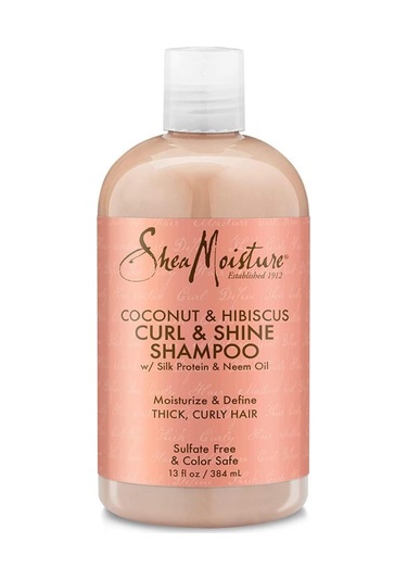 Shea Moisture Coconut & Hibiscus Bukle Kontrolü ve Parlaklık Şampuanı 384ML