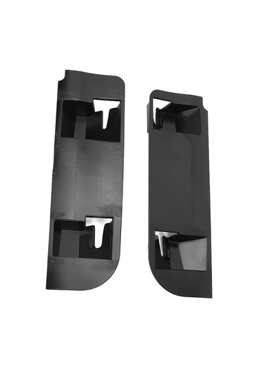 Reedark Nissan Qashqai 2006-2013 Arka Kapi Bagaj Kolu Tamir Seti, Sert Malzeme, Kolay Kurulum, Siyah, 2 Adet