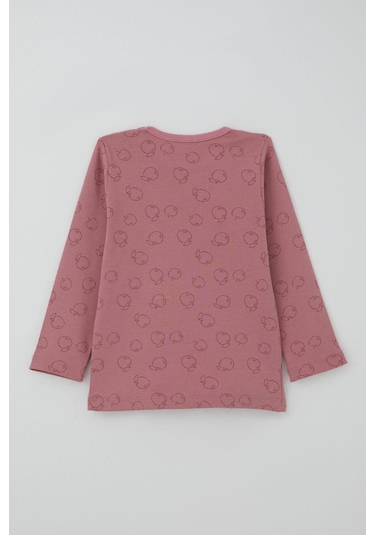 Breeze Kız Bebek Pijama Takımı Tatlı Elmacık Rüyası 9 Ay-3 Yaş, Gülkurusu Gülkurusu