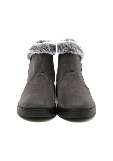 Antracıte Bot Kadın 45 U30 Ux Fly Flot Cloth Woman Boot Anthracite Antrasit