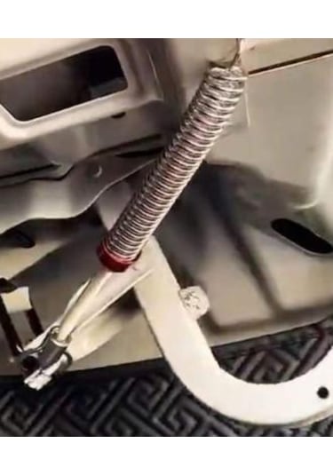 Ayarlanabilir Otomatik Bagaj Kaldırma Yayı Aparatı Kırmızı