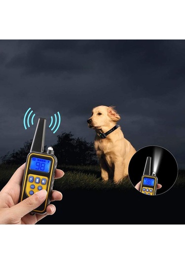 Suntek Köpek Eğitim Şok Tasması Uzaktan Kumanda 1-adet-siyah