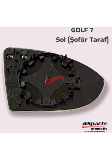 Vw Golf 7 Dış Ayna Camı Sol Sürücü Taraf Isıtmalı 5g0857521