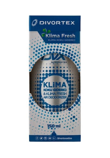 Divortex Klima Fresh - Temizleyici Klima Bombası 150 ML