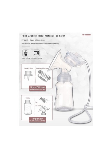 Suntek Elektrikli Göğüs Pompası Otomatik Usb Şarjlı