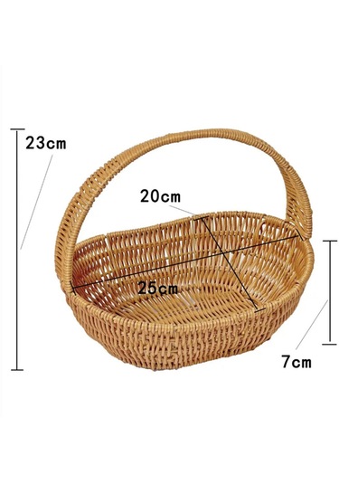 Homyl Dokuma Organizatör Sepet Seyahat Plaj Ev Için S