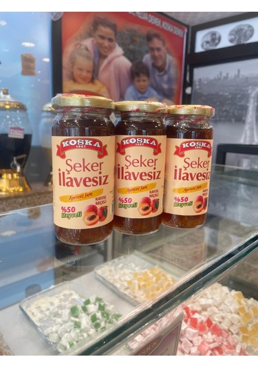 Koska Şeker İlavesiz Kayısı Reçeli 270 Gr 1 Adet