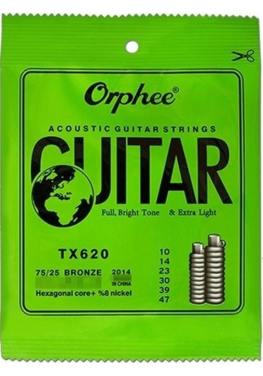 Orphee Tx620 Akustik Gitar Teli 10-47