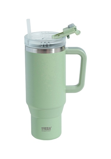 Tyeso Qq Termos Sızdırmaz Pipetli Çift Duvarlı Vakumlu 900ml TS-8866AY