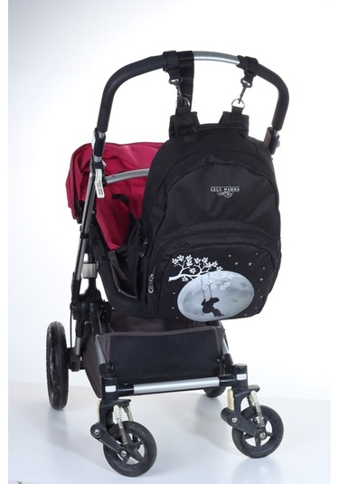 Coco Mamma Vera Anne Bebek Bakım Çantası Düşler Salıncağı Siyah