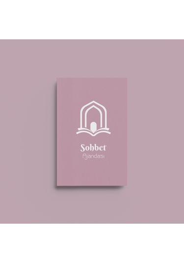 Sohbet Ajandası Pembe Kapak Çok Renkli