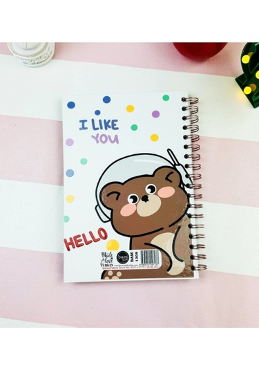 I Like You Tasarımlı Konuşan Ajanda Çok Renkli