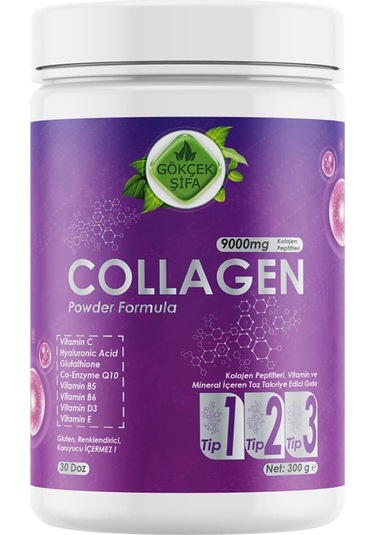 Gökçek Şifa Collagen Toz 300 G