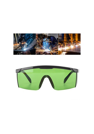 Geeroyoo 200-450/800-2000/1064nm Dalga Boyları İçin Teleskopik Koruyucu Gözlük, Abs Kafes, Geniş Görüş, Laser İşleme Ve Gravür Makinaları İçin