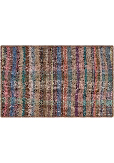 Gerçek El Dokuma Anadolu Kilim Karışik Paspas