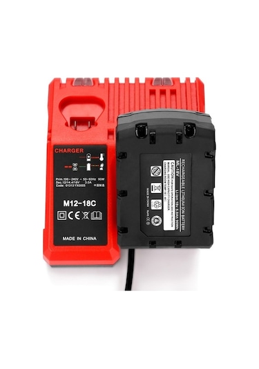 Pazly E9370-eu Milwaukee 12 V 14.4v 18v C1418c 48-11-1815/1828/1840 Avrupa Uyumluluğu Liyakatli Akıllı Alet Kılıfı