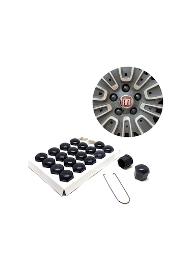 Bijon Kapağı Sökme Aparatlı Siyah 19mm