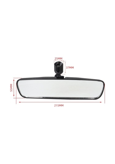 Sones 8 İnç Geniş Alan Görünümü Yardımcı Dikiz Aynası