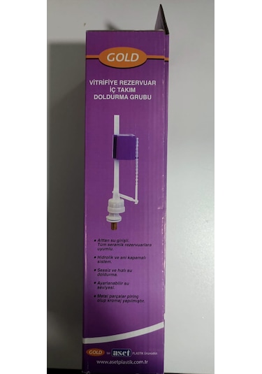 Gold Vitrifiye Rezervuar İç Takım Doldurma Grubu Flatör Şamandıra Beyaz