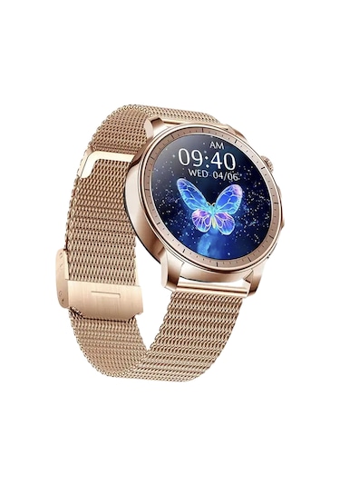 Spovan Papillon Crown Amoled Ekran Akıllı Saat (Distribütör Garantili)