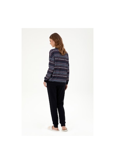 U.s. Polo Assn. Kadın Lacivert Pijama Takım 50303403-vr033 Lacivert