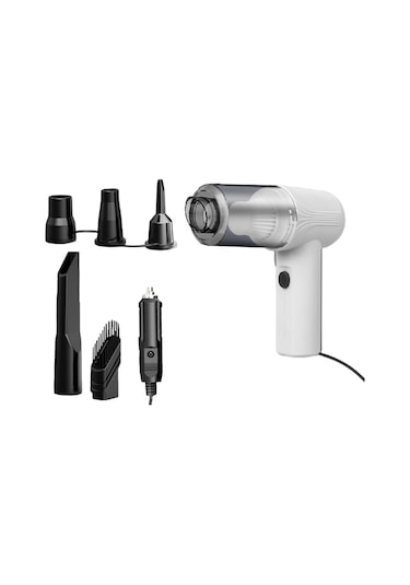 Suntek Araba Elektrikli Süpürge Ofis Yastıkları Için Beyaz Beyaz