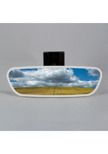 Pırlanta-3 Dik Kollu Universal Dikiz Aynası 17X5 Cm Kırmızı