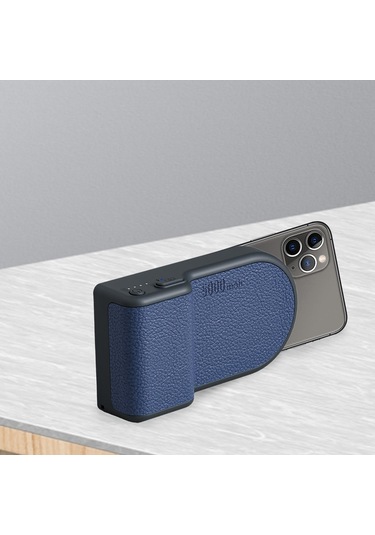 Suntek Manyetik Telefon Kamera Tutacağı Sapı Derin-mavi