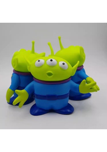 Yifomall 7-14 Yaşlar İçin Dayanıklı Plastik Uzaylı Figürü - Masaüstü Dekorasyon, Pasta Süs Ve Hediye Gözlü Canavar Modeli