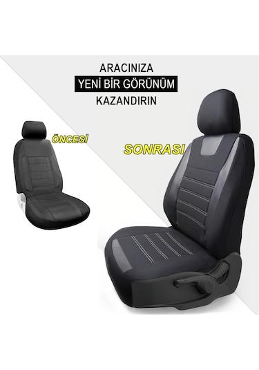 Z&C MAXTECH Ford Focus 1 Özel Tasarım Oto Koltuk Kılıfı Seti MAXY SB