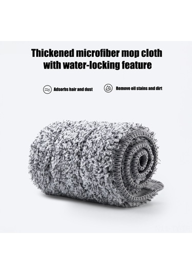 Teltree 360 Derece Dönebilen Mikrofiber Temizlik Paspası, 2 Yıkanabilir Ped İle Ahşap Ve Fayans Zeminler İçin Islak-kuru Kullanım.