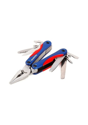 Workpro Wp382017 12 In 1 Çok Fonksiyonlu Profesyonel Mini Pense Seti + Taşıma Kılıfı Fr Wp382017