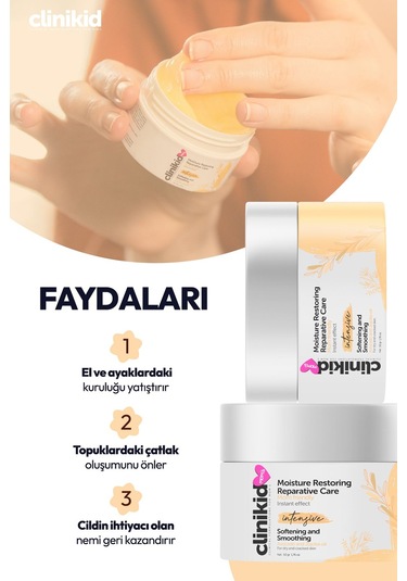 Anneler Için Yumuşatıcı Ve Besleyici El Ve Ayak Bakım Kremi