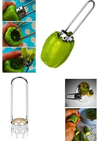 Biberoy Pratik Dolma Biber & Kabak Oyacağı - Uzun Çok Renkli