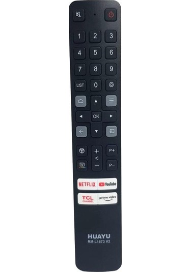 Tcl Rm-l1673 V2 Android Led Tv Kumandası - Ses Komutsuz