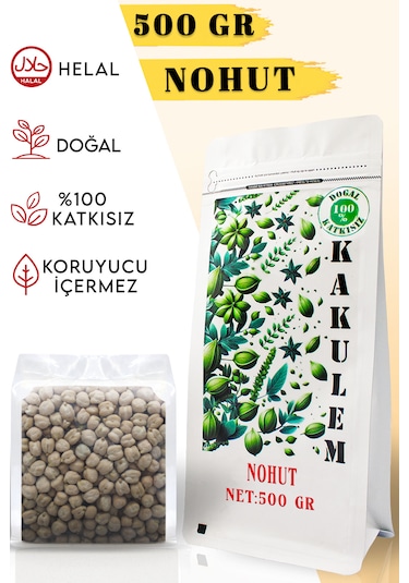 Kakulem Köy Yerli Beyaz Nohut 500 G